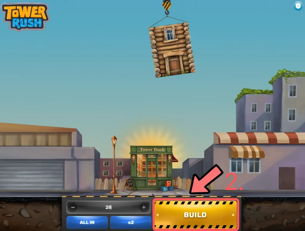 Tower Rush – Spiel starten