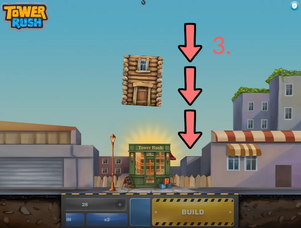 Tower Rush – Der richtige Zug