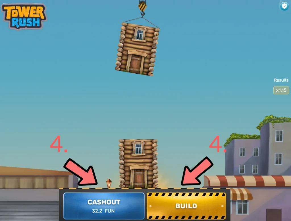 Tower Rush – Spielauswahl